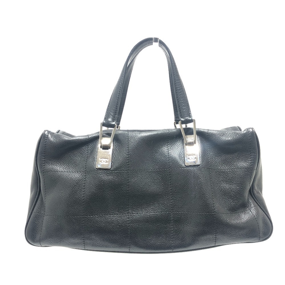 CHANEL Black Caviar Leather Boston Bag - Picture 2 of 13